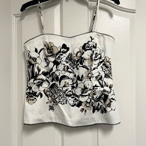 WHBM corset top size 8